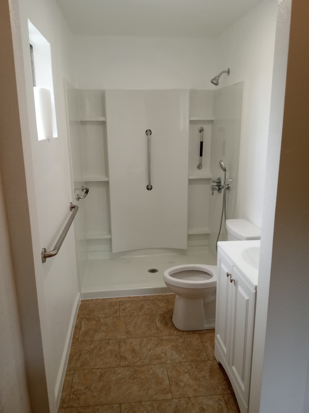 picture of a bathroom in the process of a remodel